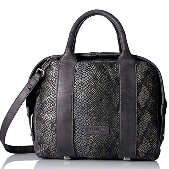 Liebeskind Handbags - ♠️🆕 Liebeskind ❉ Leather Satchel ❉ Snake Embossed